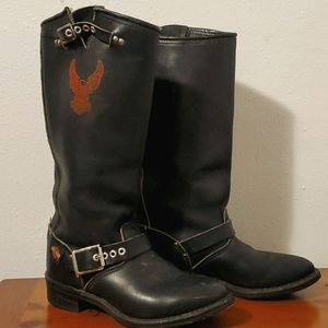 harley davidson leather boots